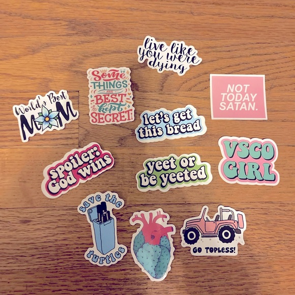 Other - Set of 40 VSCO stickers
